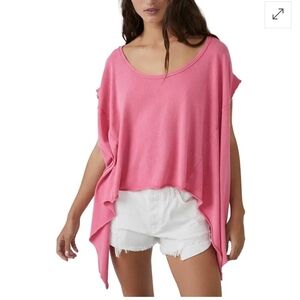 We The Free Coral Knit Top